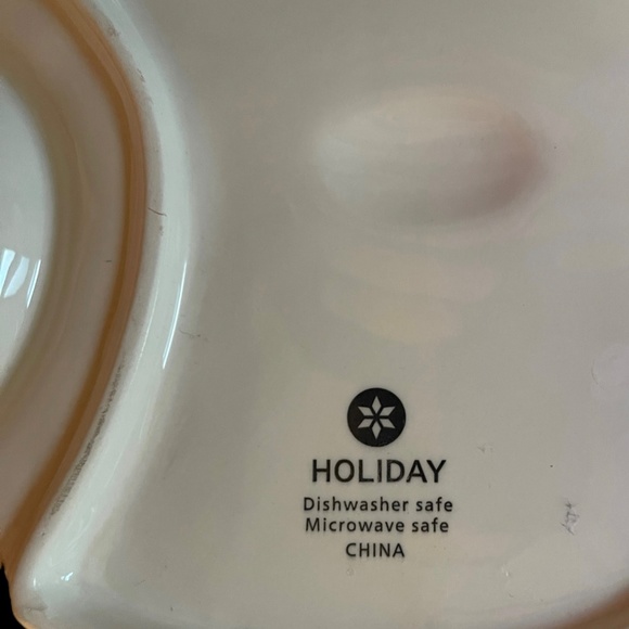 Christmas Eve "Cookies for Santa"  Santa Claus Face Ceramic Plate 10" - Picture 2 of 2